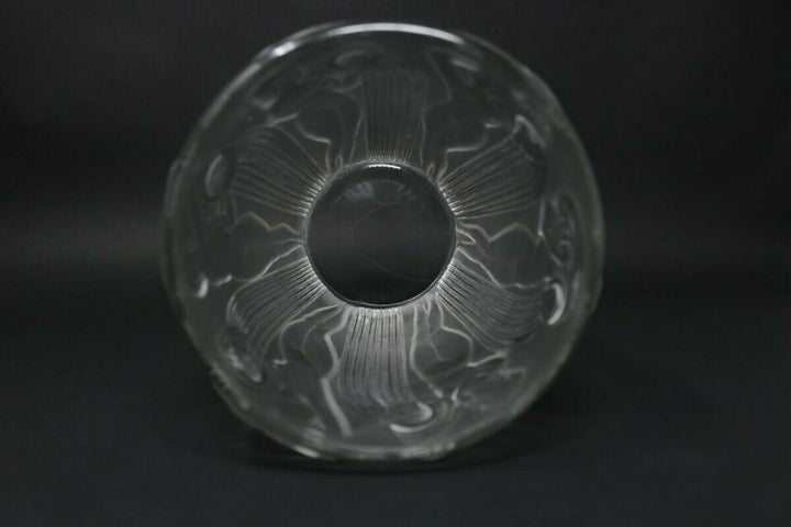 Rene Lalique Clear Glass Danaides Vase