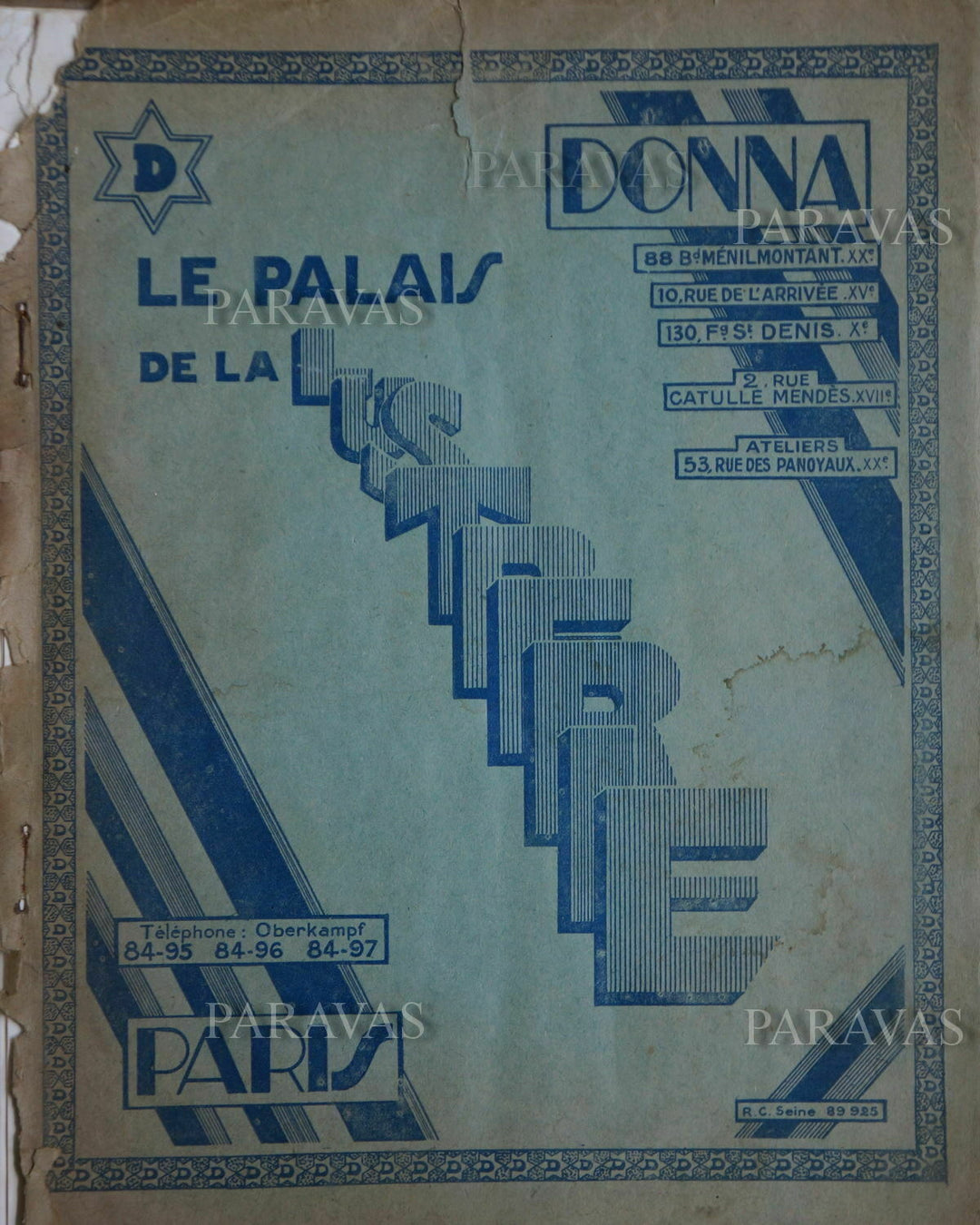 DONNA PARIS : a pair of 1930 FRENCH ART DECO LAMPS ...... lamp degué muller era