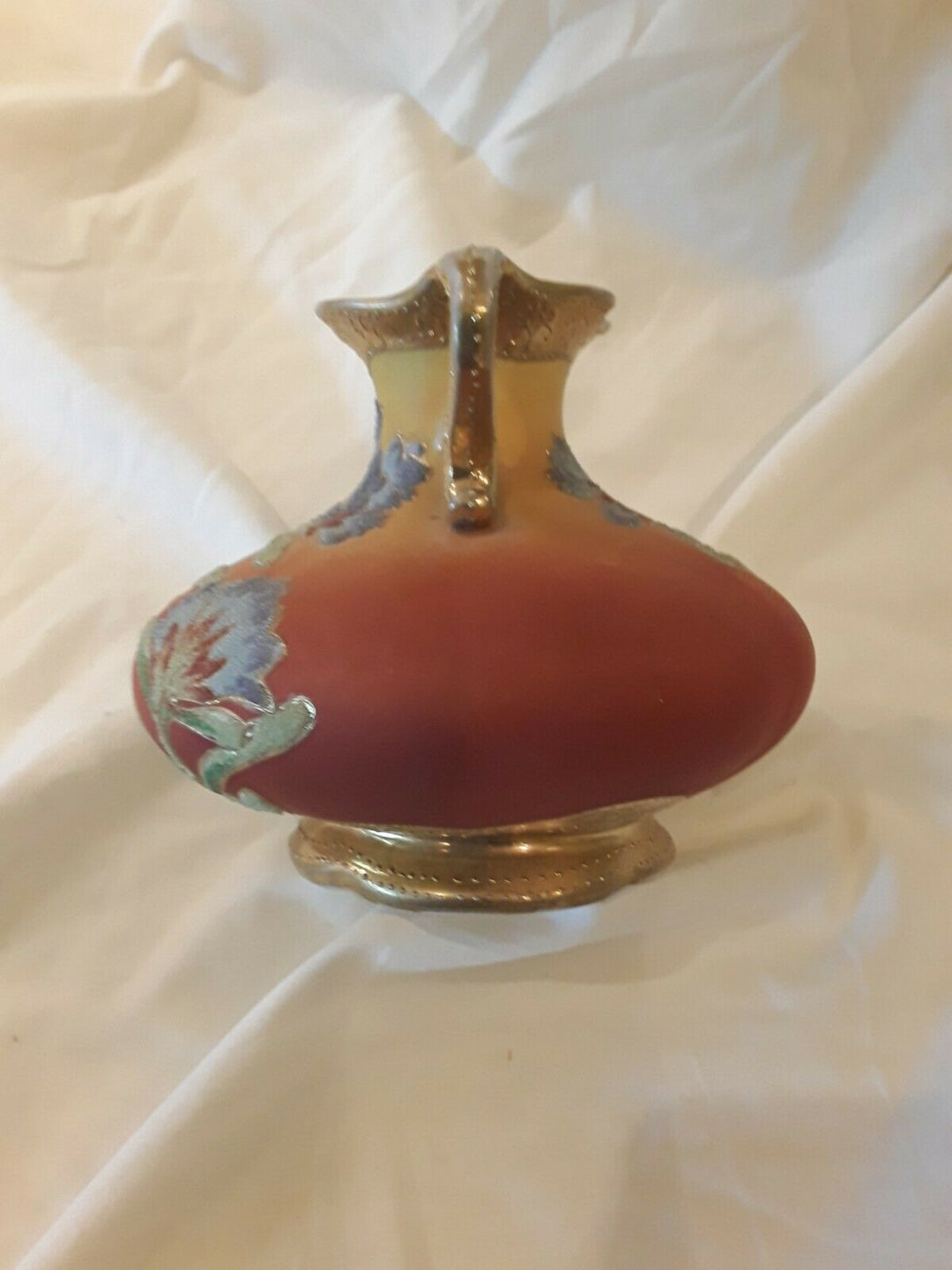 オールドノリタケ　コラレン　花瓶　1909年