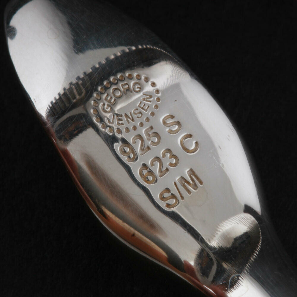 ジョージジェンセン　スターリングシルバー ブレスレット　ラメラ　＃623C　ザハ・ハディッド
