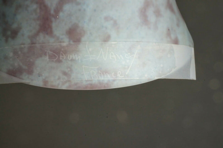 DAUM & VASSEUR : FRENCH 1925 1930 ART DECO LAMP wrought iron . muller era France