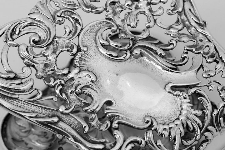 Debain French All Sterling Silver Asparagus Sandwiches Grip Art Nouveau