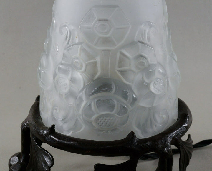 ミューラー兄弟　作：1930年フランスアールデコ調テーブルランプ