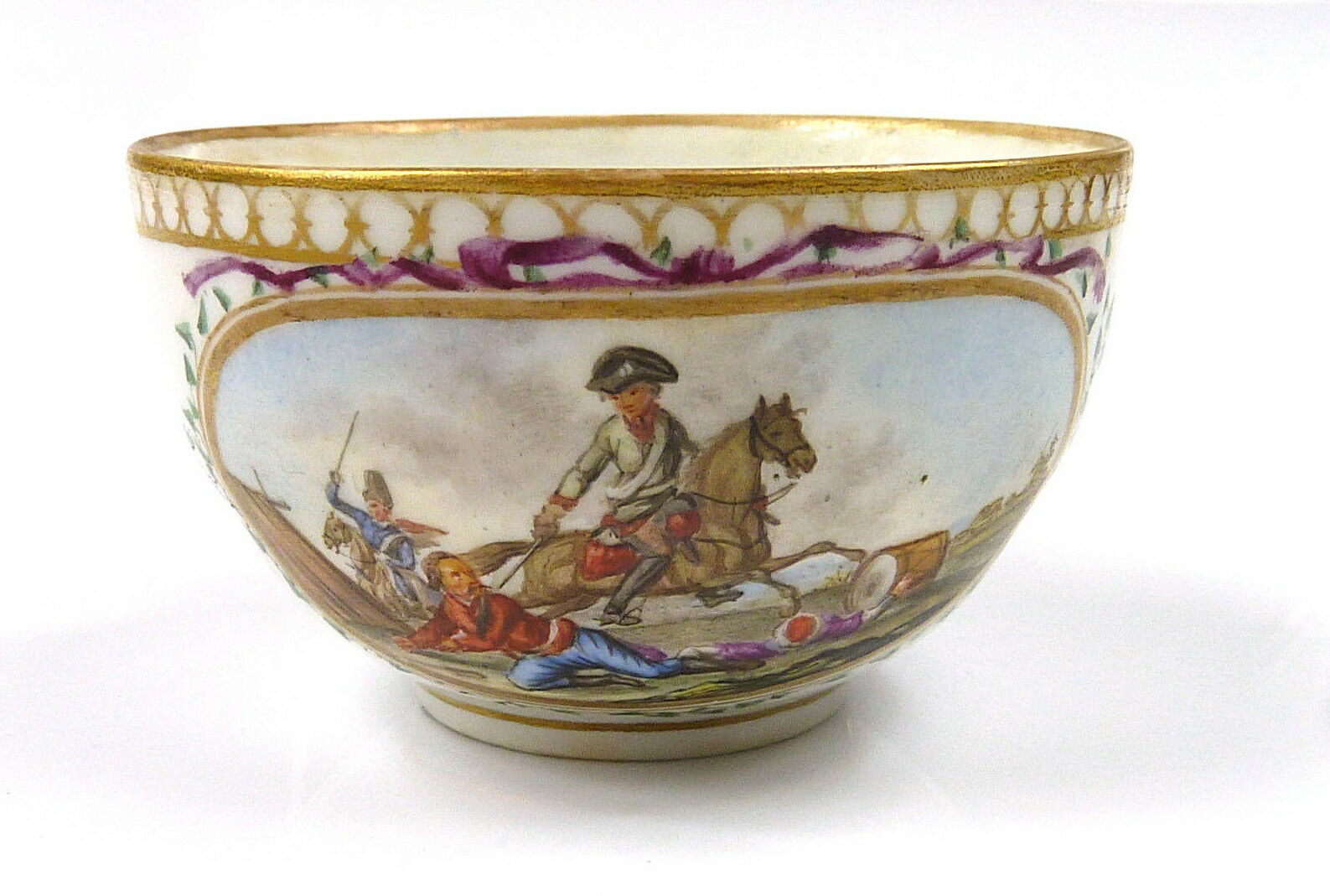 マイセン(Meissen)、マルコリーニ、戦いシーン、コレクターズカップ