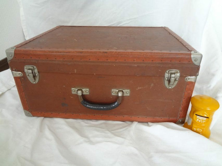 AUTH LOUIS VUITTON MONOGRAM Vintage TRUNK BAG