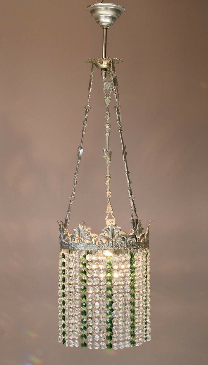 French Empire Chandelier, Antique Style Vintage Hallway Lighting, Lamp Pendant