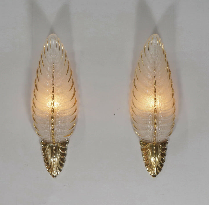 Gauthier EJG EZAN : PAIR OF FRENCH ART DECO WALL SCONCES . lamp 1930 muller era