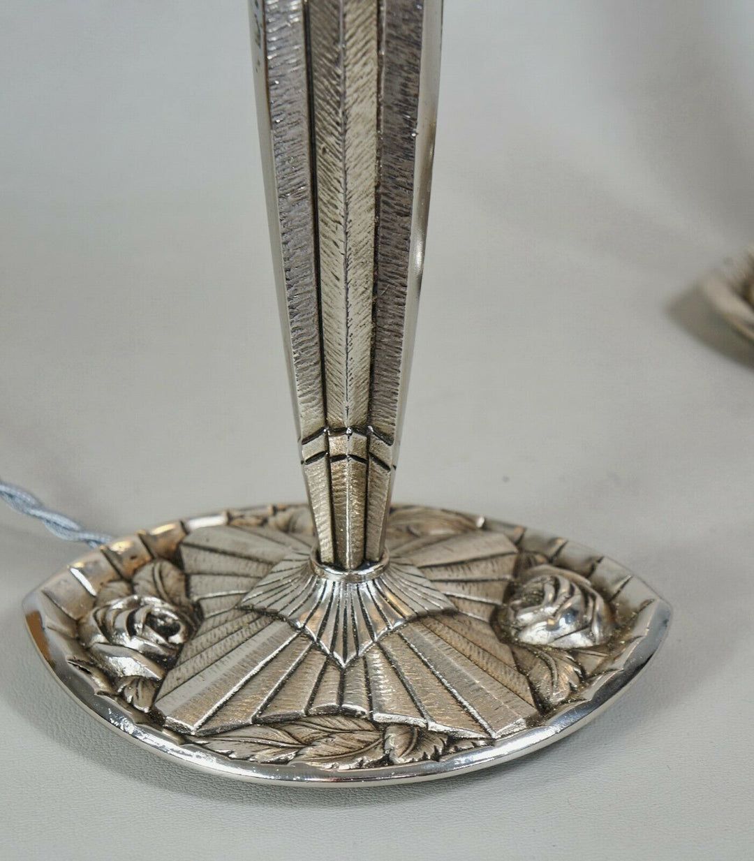 PIERRE GILLES : pair of FRENCH 1930 ART DECO LAMPS ....... lamp degué era france