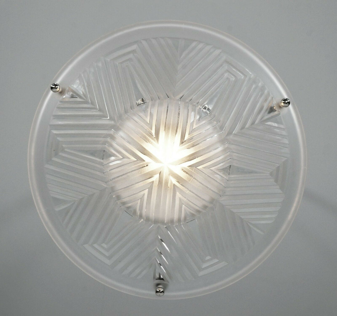 MAYNADIER : FRENCH 1930 ART DECO CHANDELIER ... lamp pendant muller era France