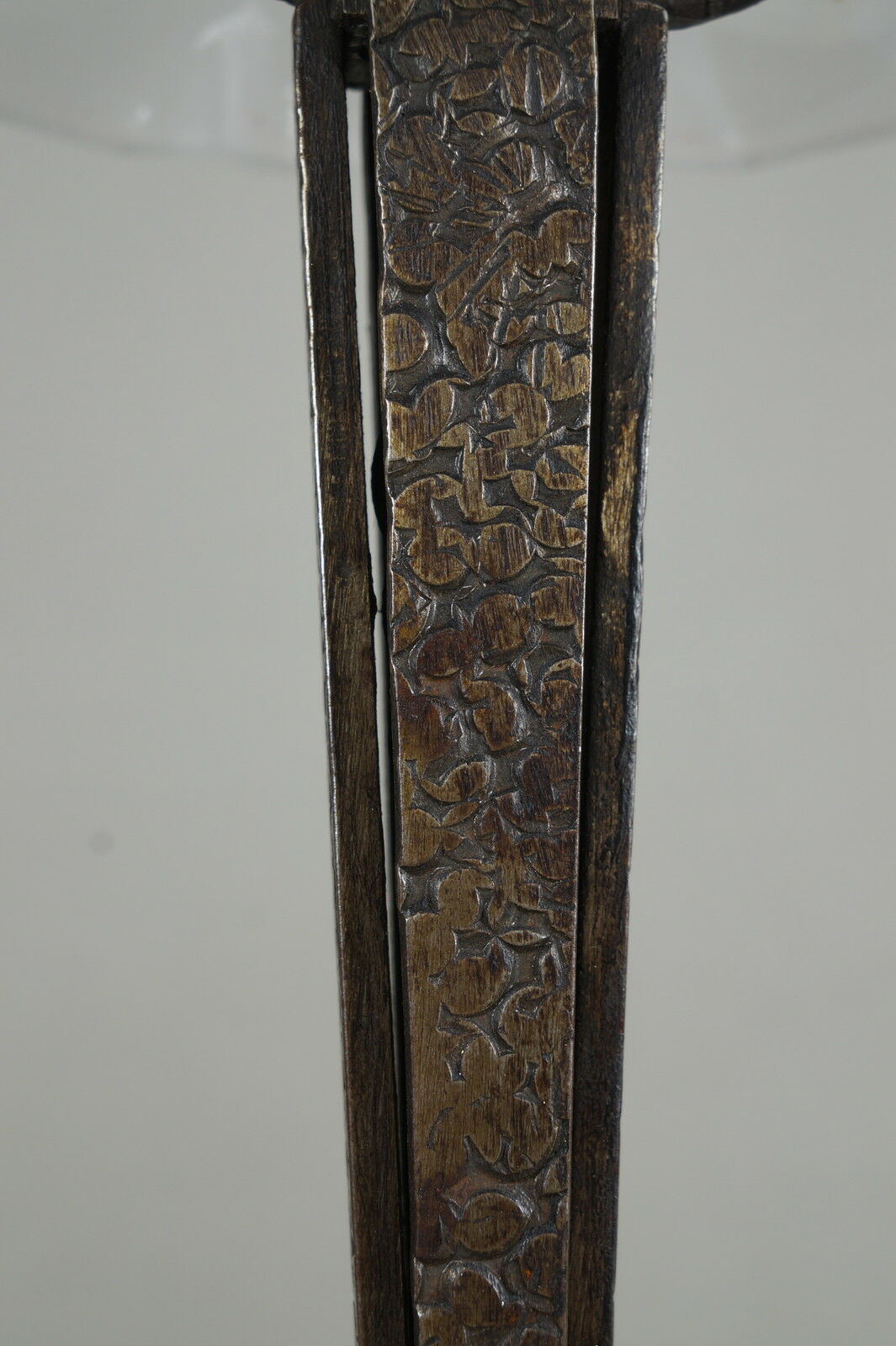 ムイネ　デュゲ　フランス製アールデコランプ　1930年　錬鉄・ガラス製