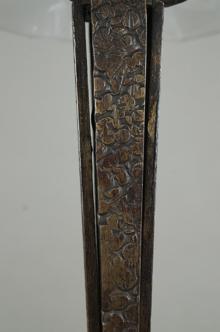 ムイネ　デュゲ　フランス製アールデコランプ　1930年　錬鉄・ガラス製