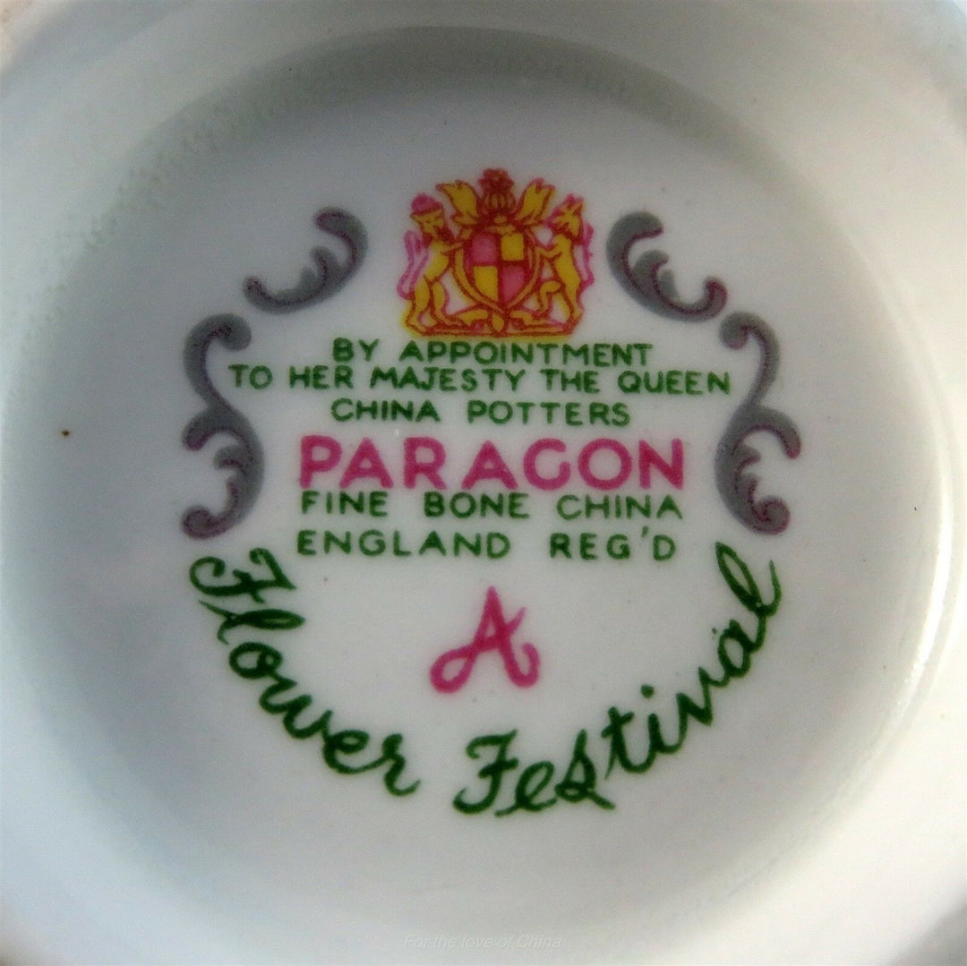 パラゴン　華やかフラワーフェスティバル　カップ&ソーサー