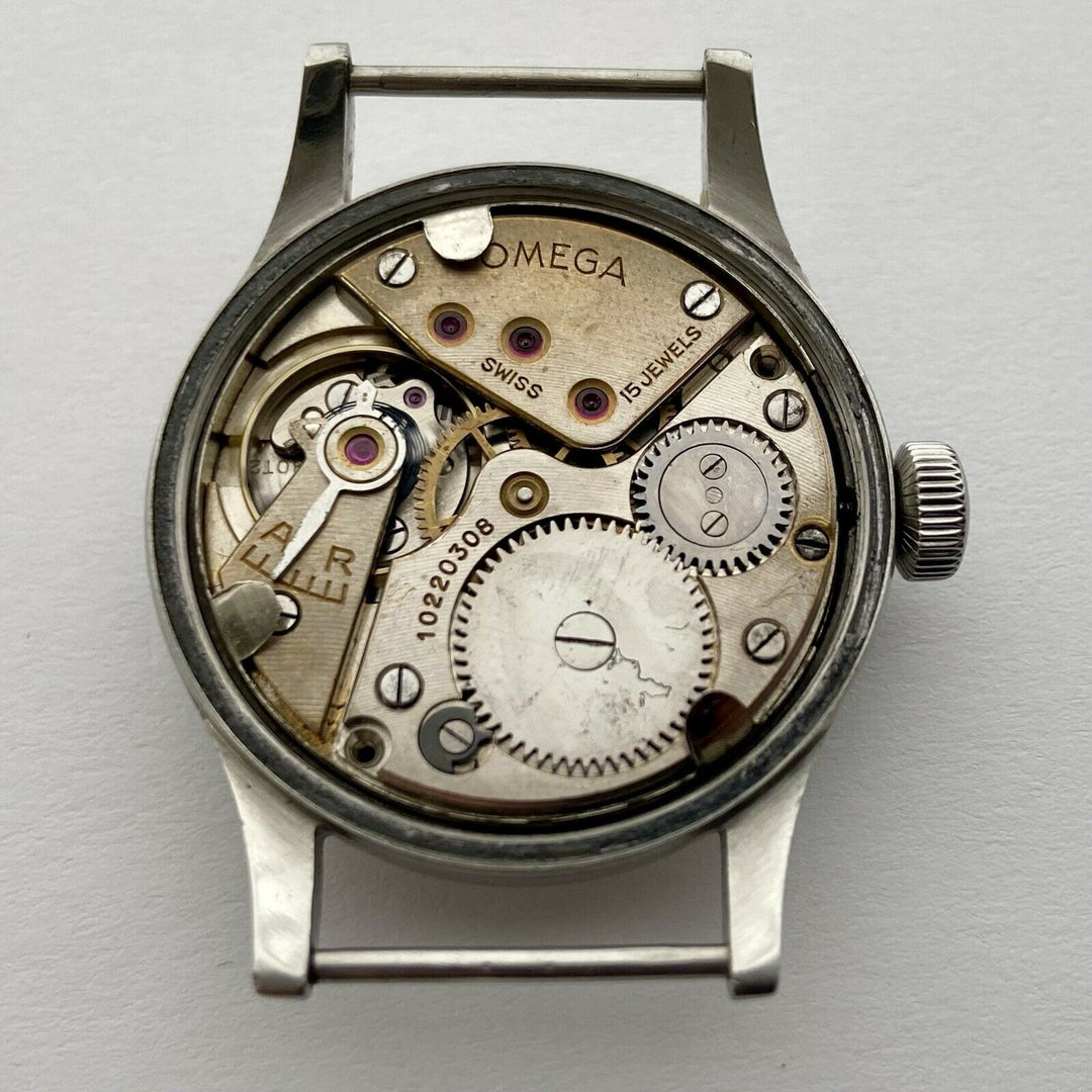 Omega Dirty Dozen Military Watch Stainless Steel Manual Winding Kal.30T2