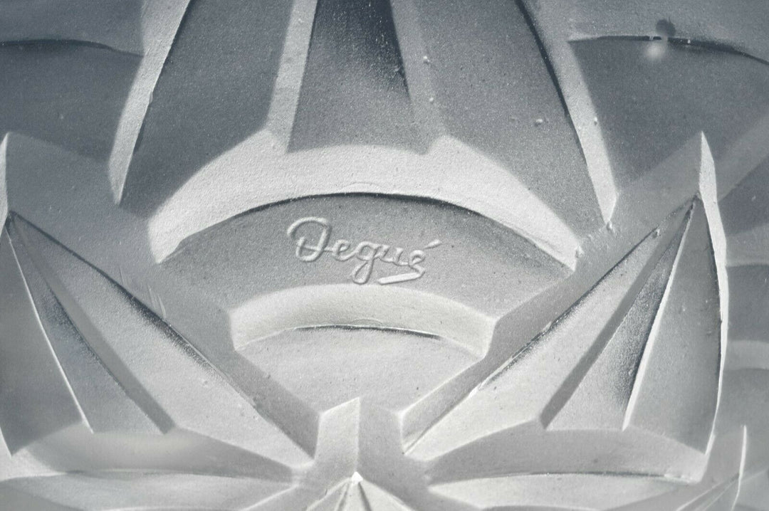 デュゲ DEGUE  フランス 1930年 アールデコ調シャンデリア　ペンダントランプ
