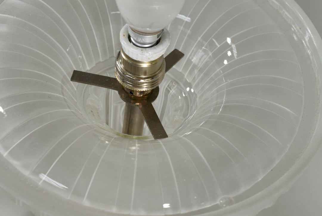 エティエ・ヴァンソン　非常に優れたアールデコランプ　1930年　フランス製