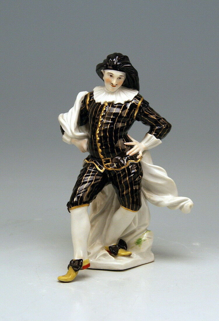 マイセン人形(MEISSEN)「喜劇役者メゼッティーノ」