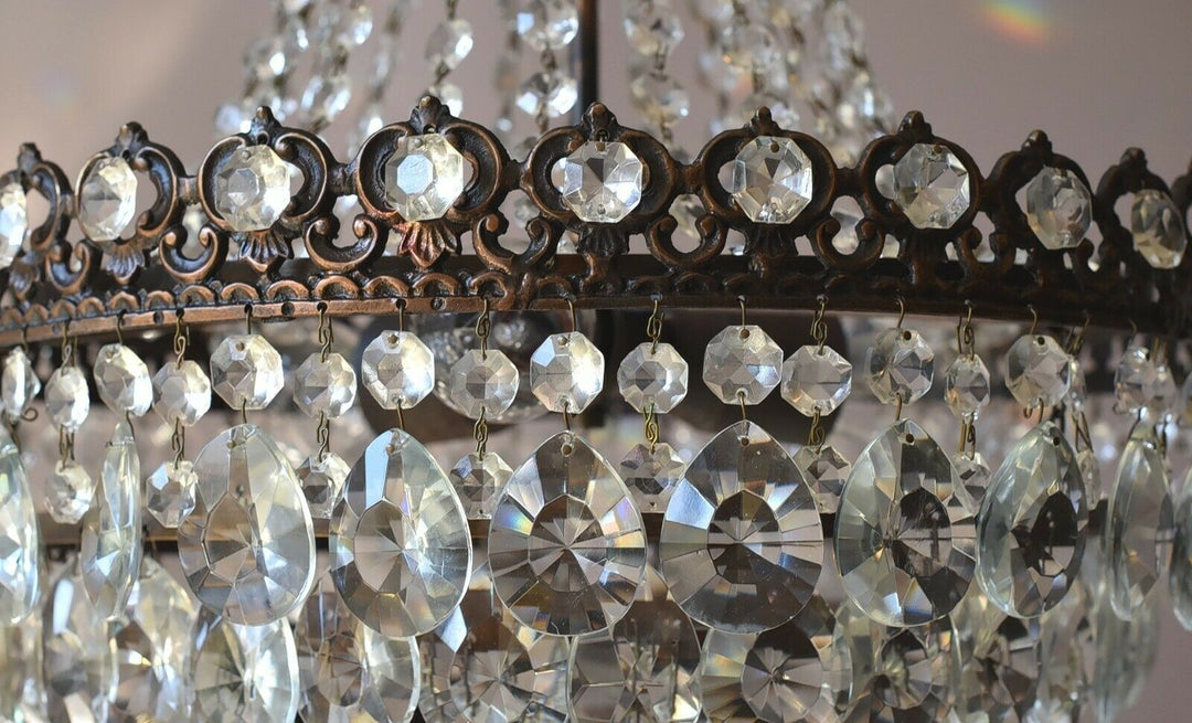 Antique/ Vintage Home Lighting Chandelier Living Room Ceiling Light French Lamp