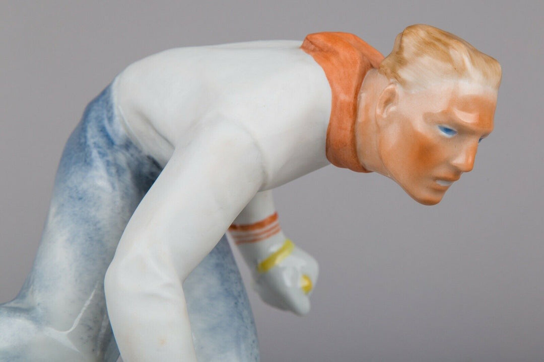 ヘレンド　スキーヤー　フィギュア　1944年