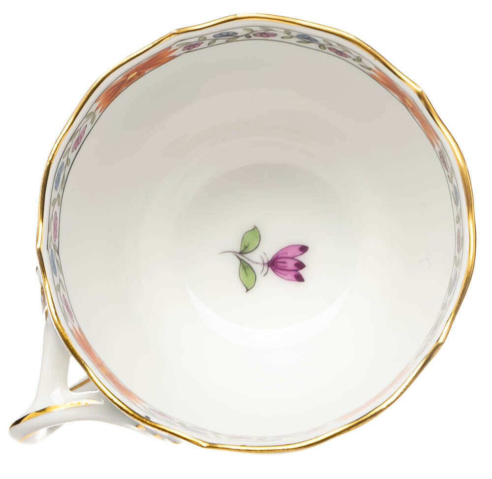 Mokkagedeck Garbemuster Meissen Neuer Ausschnitt Modell 00580 1. Wahl nach 1940