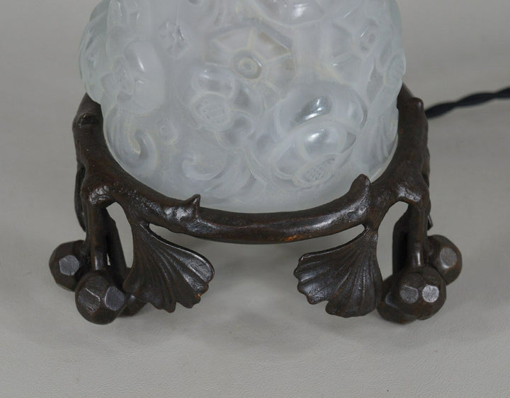 ミューラー兄弟　作：1930年フランスアールデコ調テーブルランプ