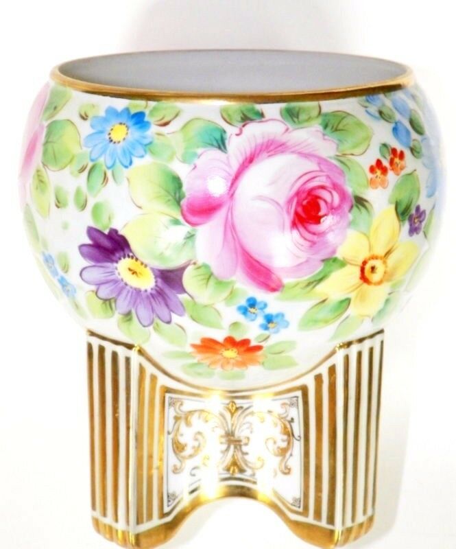 VINTAGE EDWARDIAN MORIMURA NIPPON ROSE BOWL, JAPAN