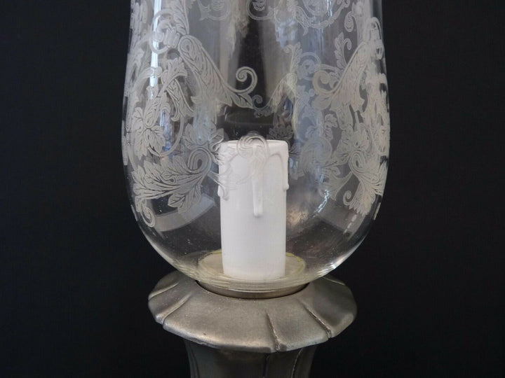 Photophore, Lampe de table en Cristal de Baccarat estampillé