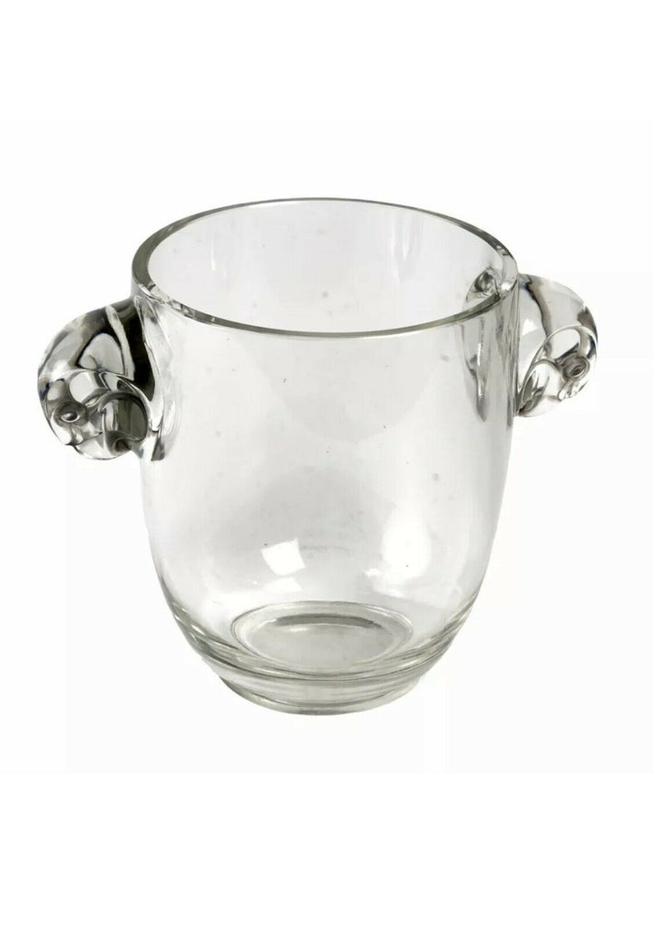 Vase Albert Verre Blanc René Lalique R.Lalique Clear Glass Faucon Falcon
