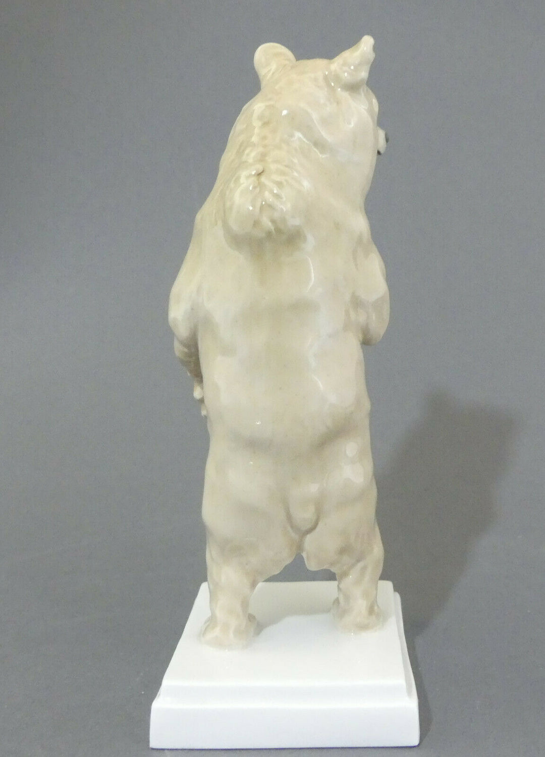 ⚔ Meissen Bär stehend Braunbär Figur V125 TOP 1.Wahl - Erich Hösel Pfeifferzeit