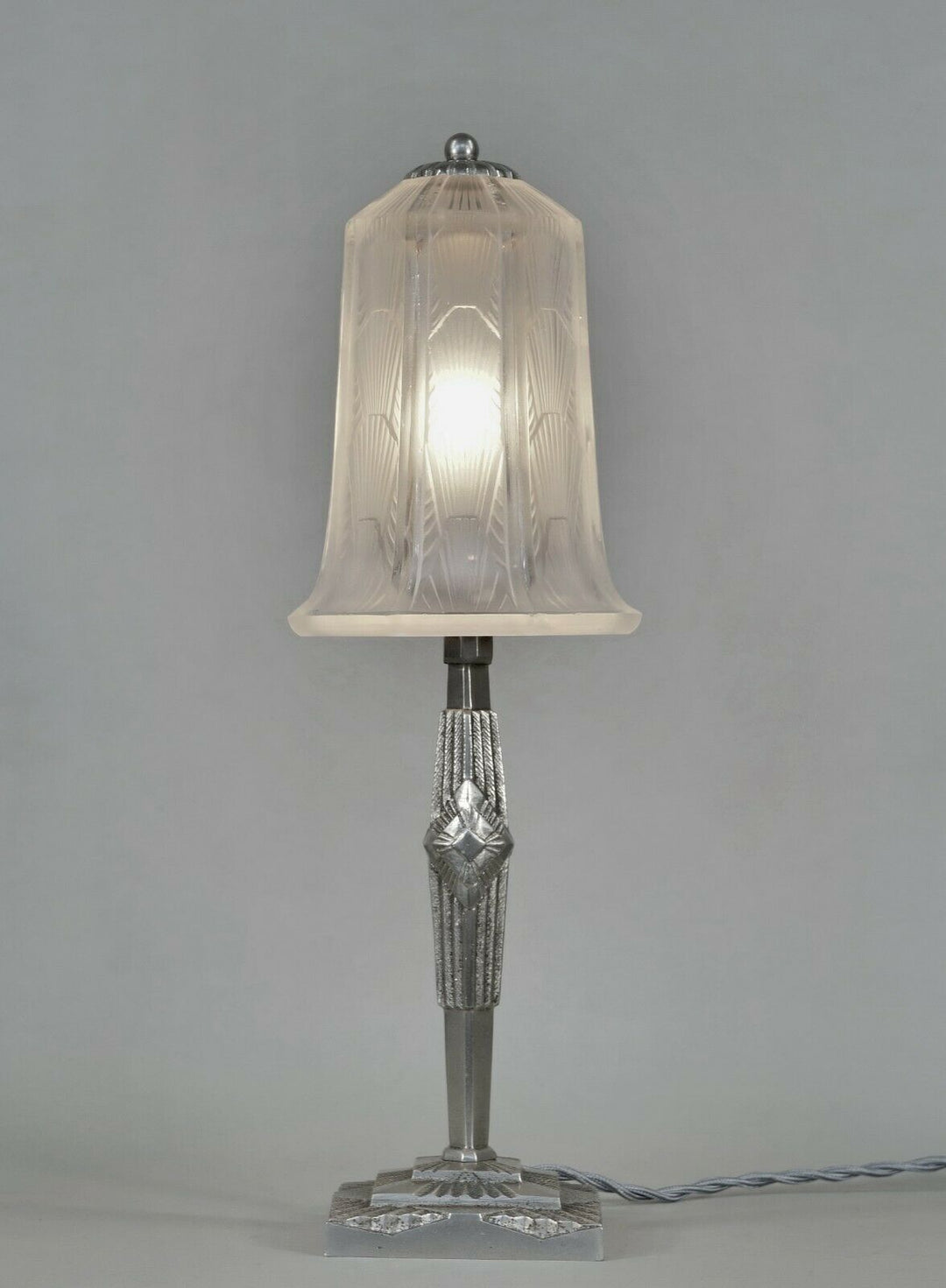 エティエ・ヴァンソン　アールデコランプ　フランス製　1930年