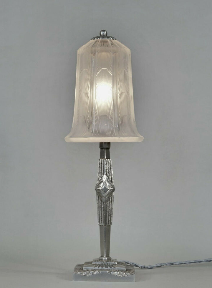 エティエ・ヴァンソン　アールデコランプ　フランス製　1930年