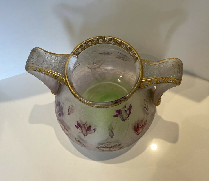 ドーム兄弟( DAUM NANCY)　シクラメンの花瓶