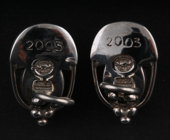 ジョージジェンセン(Georg Jensen)　シルバーイヤークリップ　2003年