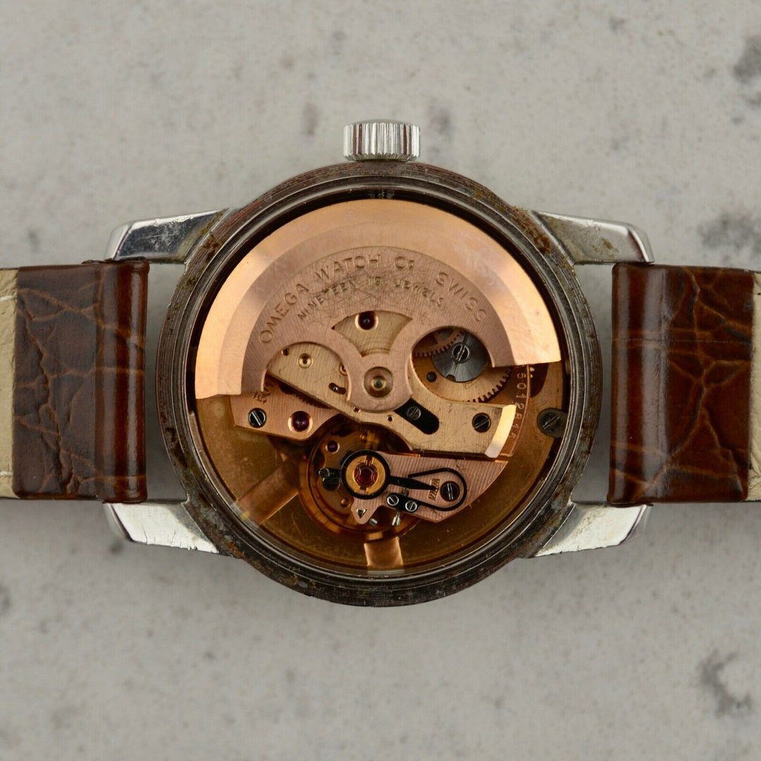 C.1956 ヴィンテージ オメガ シーマスター 自動式 腕時計 Cal. Ω 501 型番2846/2848 スチール製