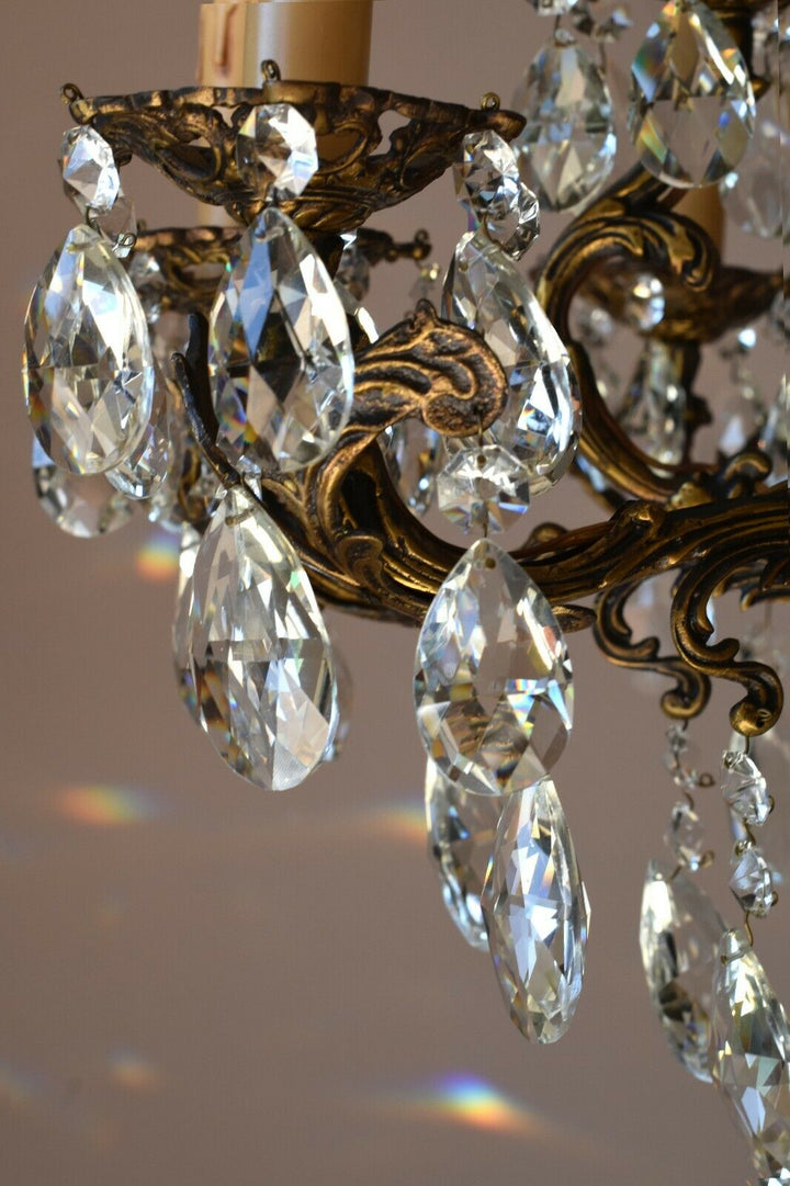 Antique Vintage, Maria Theresa Chandelier, Crystal Lighting Ceiling Lamp Pendant