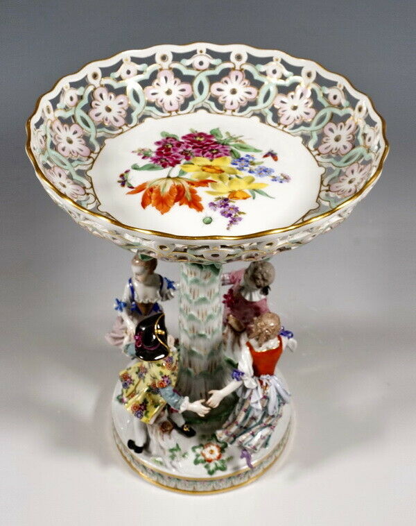 マイセン人形(MEISSEN)「踊る庭師の子供たち」