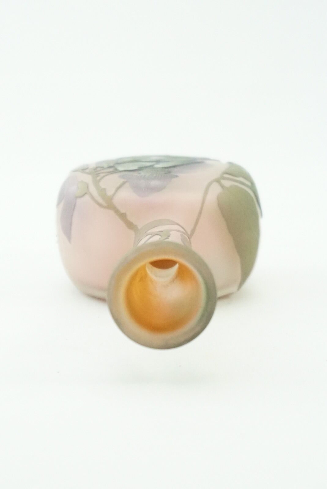 Emile Galle French Cameo Cabinet Vases, circa 1900