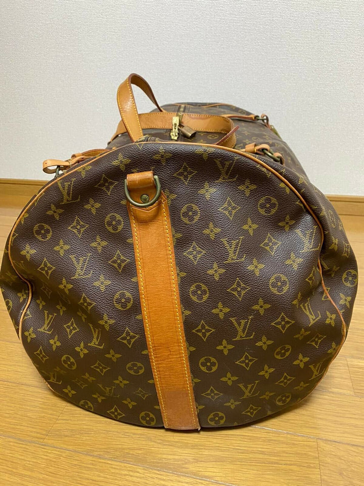 AUTH LOUIS VUITTON MONGRAM Vintage CANVAS SAC POLOCHON DUFFLE BAG