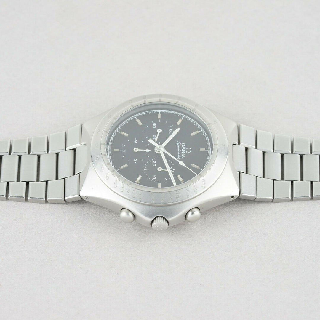 OMEGA SPEEDMASTER TEUTONIC VINTAGE CHRONOGRAPH WRISTWATCH REF. 1450040 3450803 C