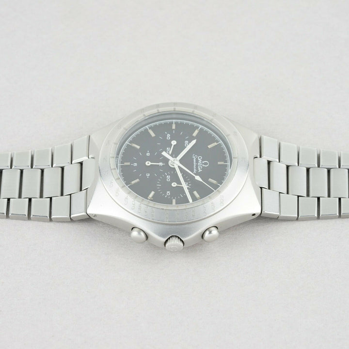 OMEGA SPEEDMASTER TEUTONIC VINTAGE CHRONOGRAPH WRISTWATCH REF. 1450040 3450803 C