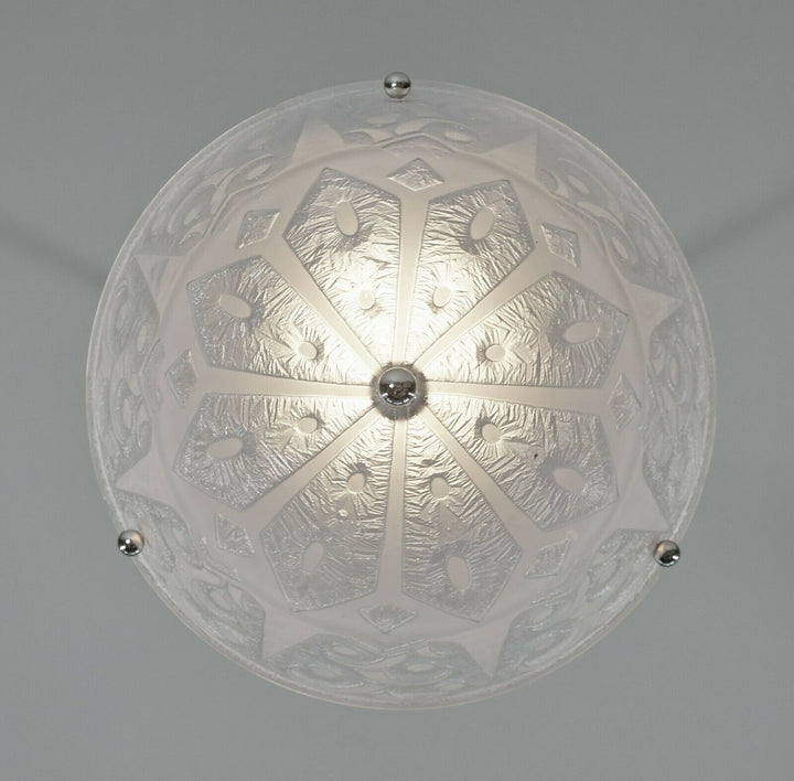 ドーム兄弟　アールデコ調　シャンデリア　1925年製