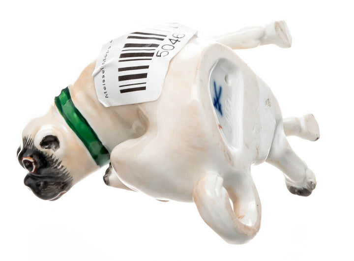 マイセン人形 パグ  動物シリーズ 1級品 1970年 6,5cm