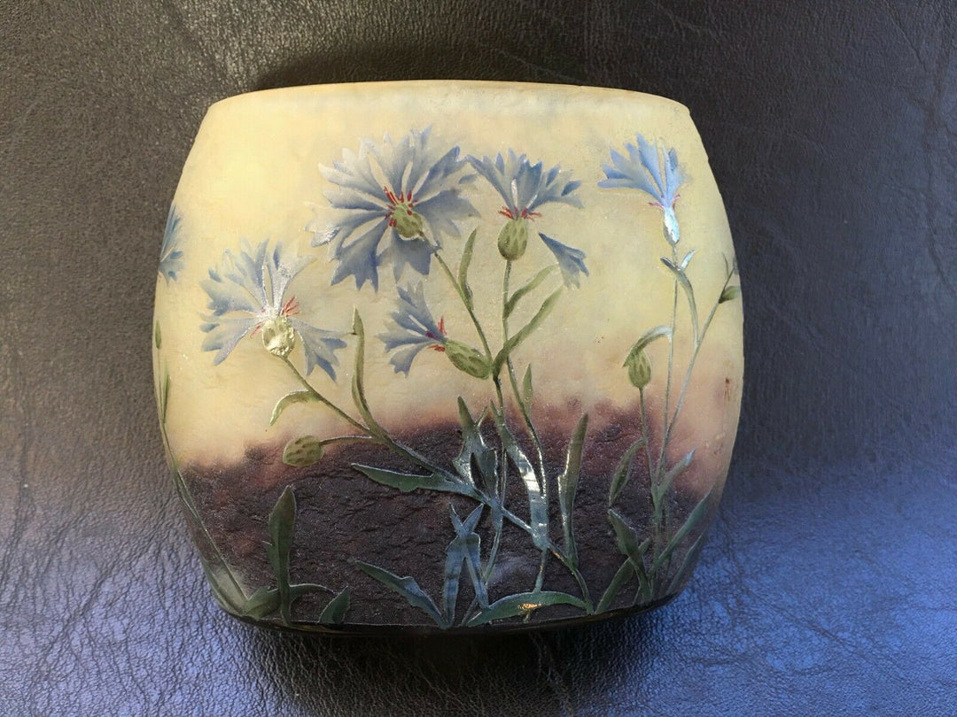 ドーム兄弟（ドームナンシー ）矢車菊の花瓶