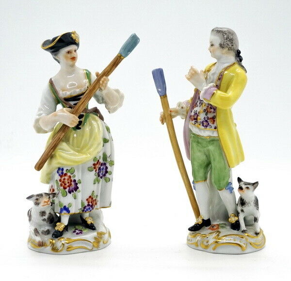 マイセン人形(MEISSEN)「羊飼いの男女」