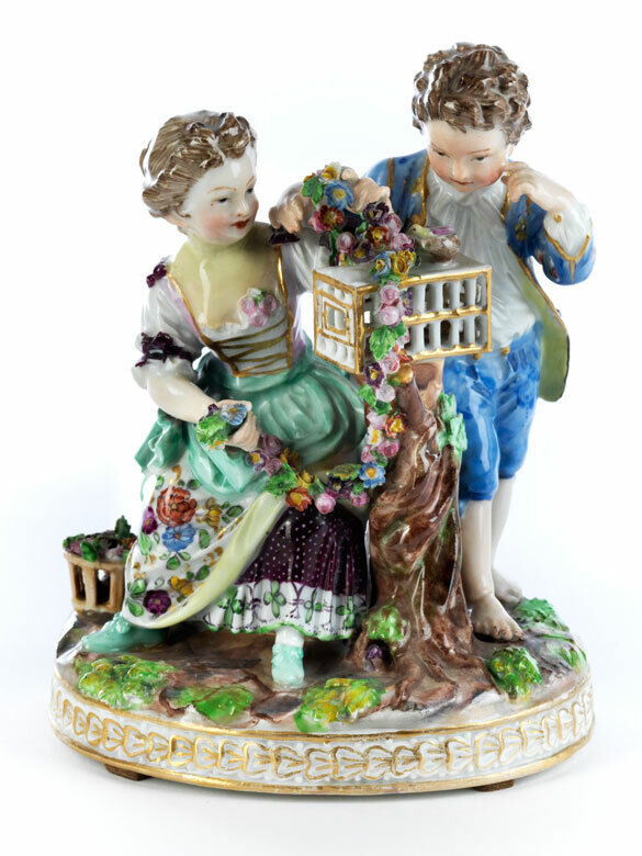 マイセン 春のアレゴリー  1782-85年 モデルG91