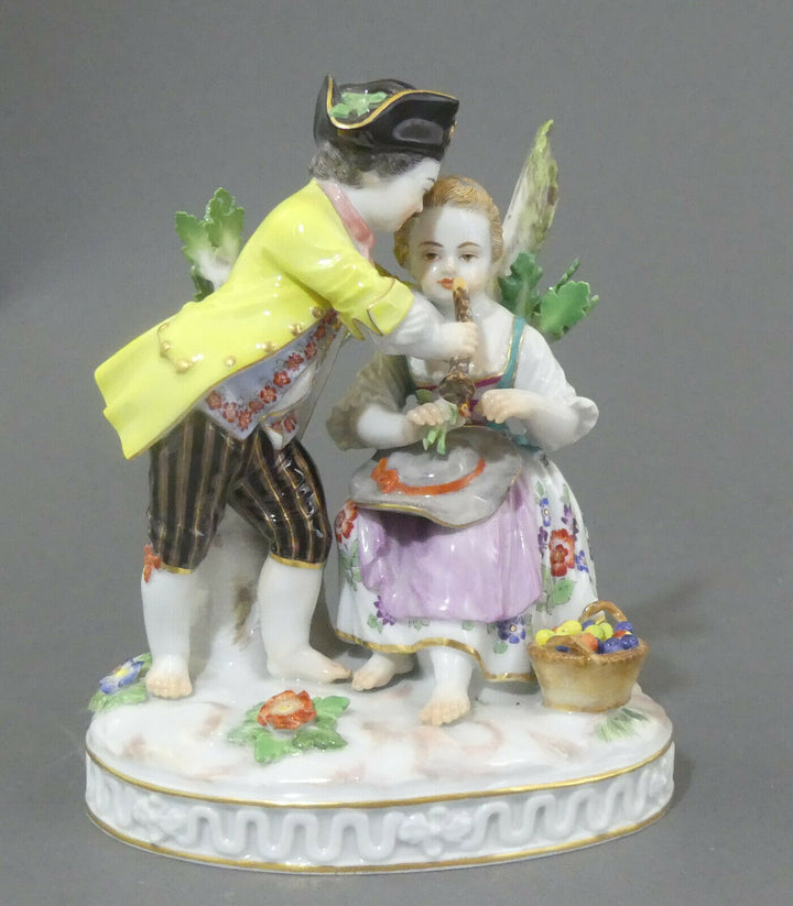 ⚔ Meissen eNP 6.635,-€ Figur 61012 Paar Winzerkinder Serie Gärtner + Winzer TOP
