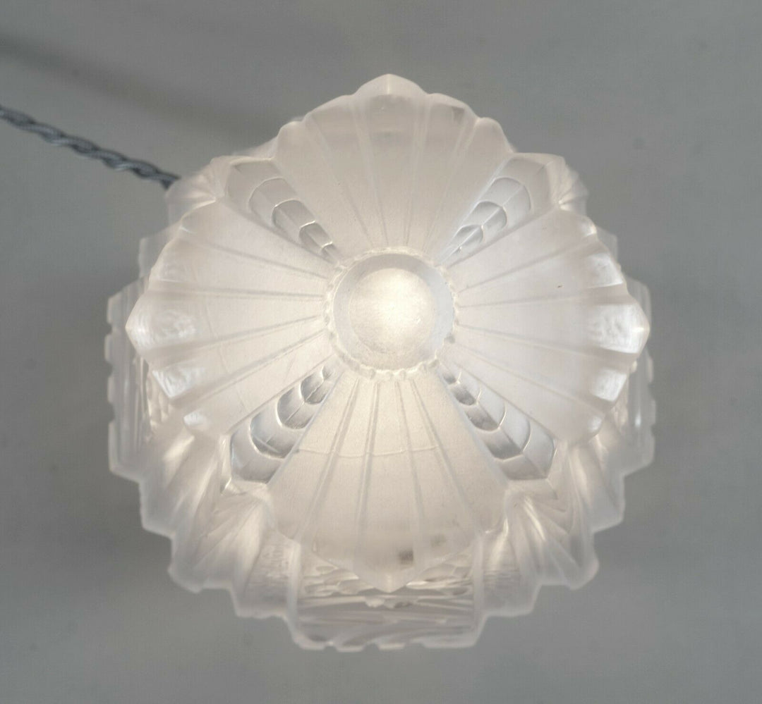 ミューラー兄弟　フランス　アールデコ調　マッシュルーム型ランプ　1930年