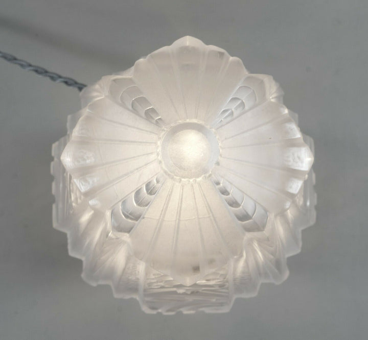 ミューラー兄弟　フランス　アールデコ調　マッシュルーム型ランプ　1930年