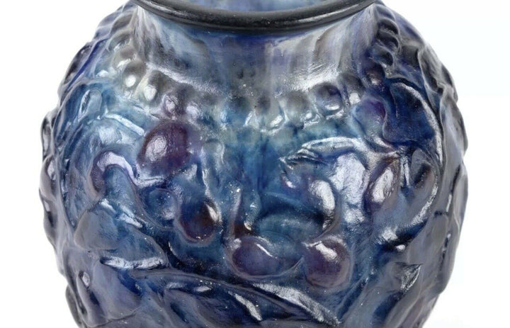 Vase Fruits Et Feuilles Gabriel Argy Rousseau Cameo Glass Pate De Verre