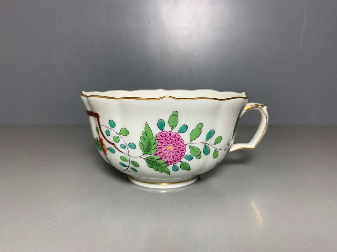 MEISSEN TEE GEDECK 2-TLG TASSE UT GARBENMUSTER KAKIEMON GUTER ZUSTAND 2.WAHL