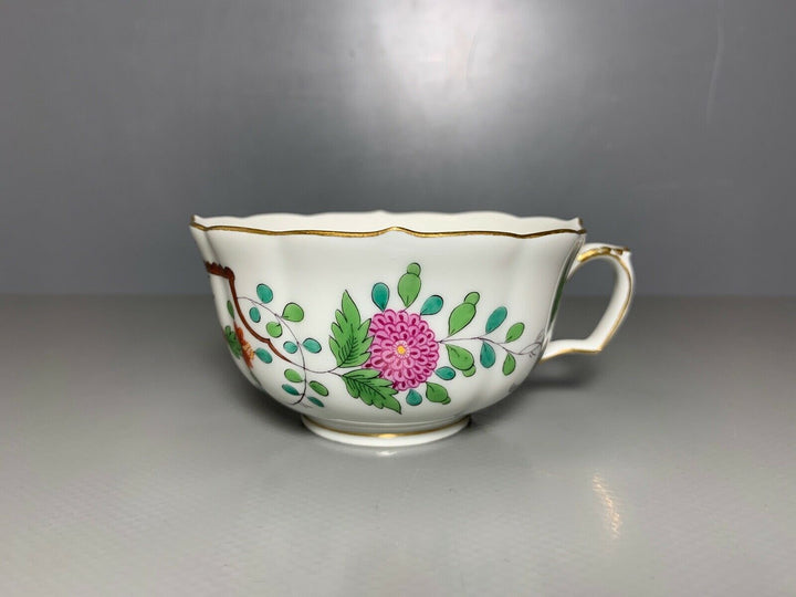 MEISSEN TEE GEDECK 2-TLG TASSE UT GARBENMUSTER KAKIEMON GUTER ZUSTAND 2.WAHL